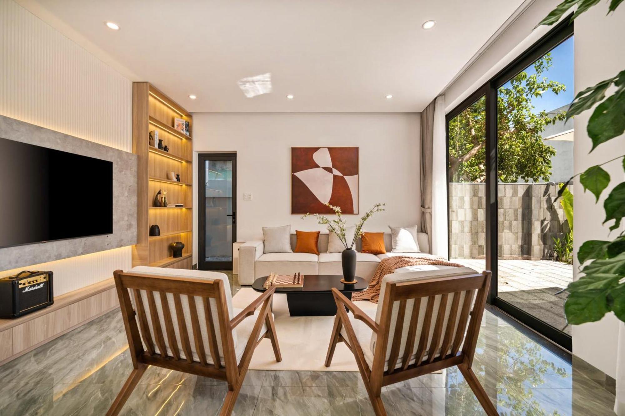 דה נאנג Luxurious 500M Villa, Private Pool, 300M To Beach מראה חיצוני תמונה