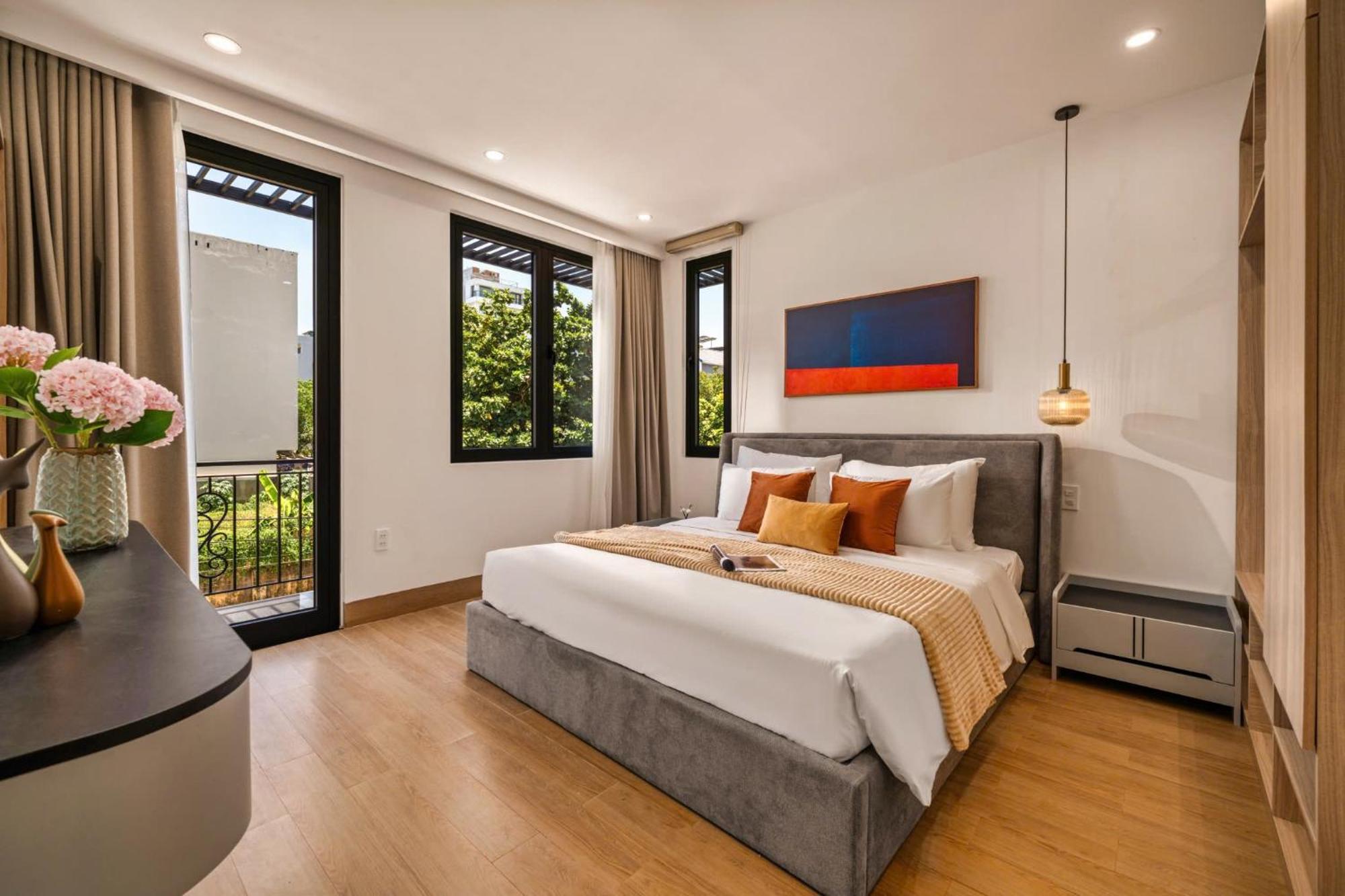 דה נאנג Luxurious 500M Villa, Private Pool, 300M To Beach מראה חיצוני תמונה