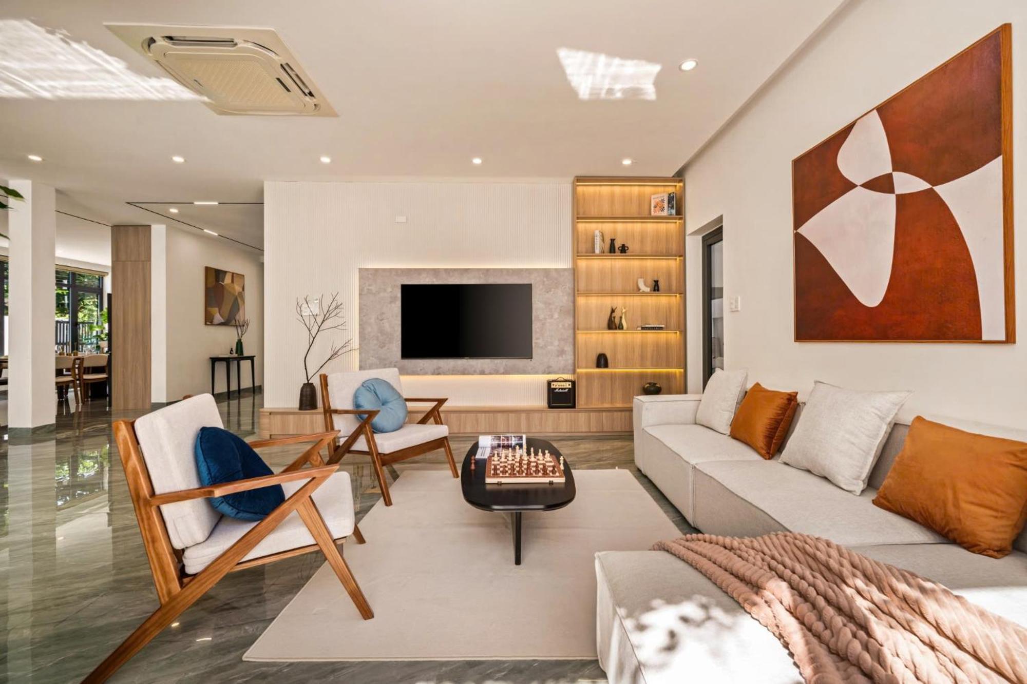 דה נאנג Luxurious 500M Villa, Private Pool, 300M To Beach מראה חיצוני תמונה